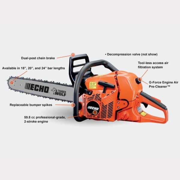 Echo CS-590 Chainsaw - Image 2